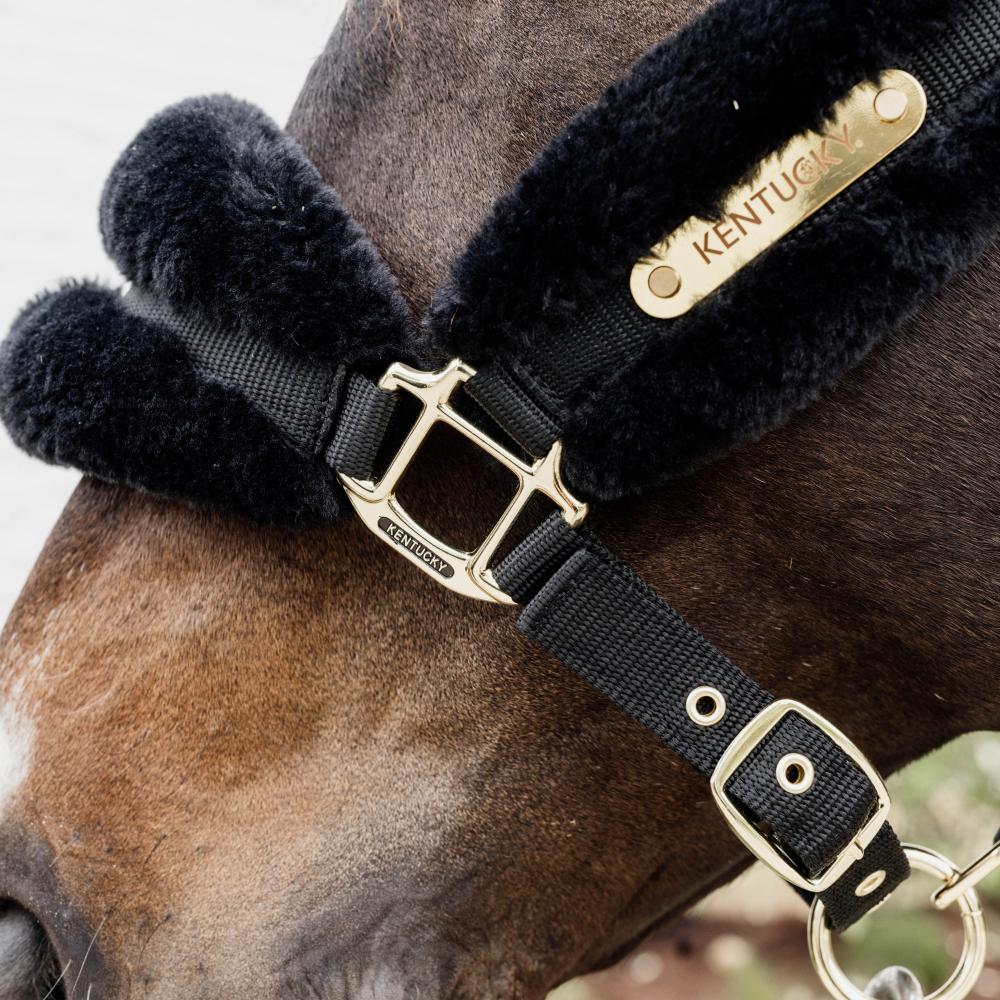 Halter sheepskin soft