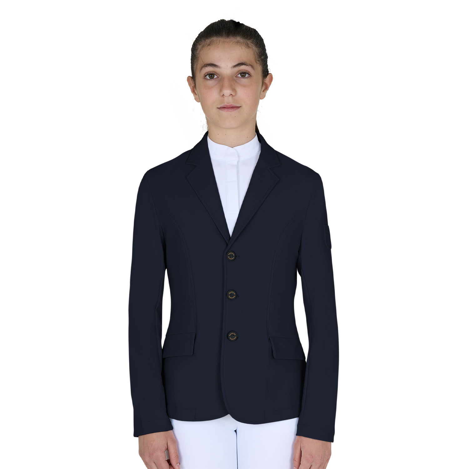Kinder-Turnierjackett Slim Fit mit drei Knöpfen