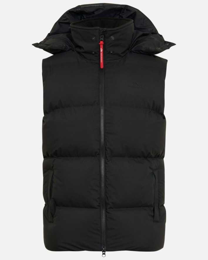 Ladies Performance Puffy waistcoat in black