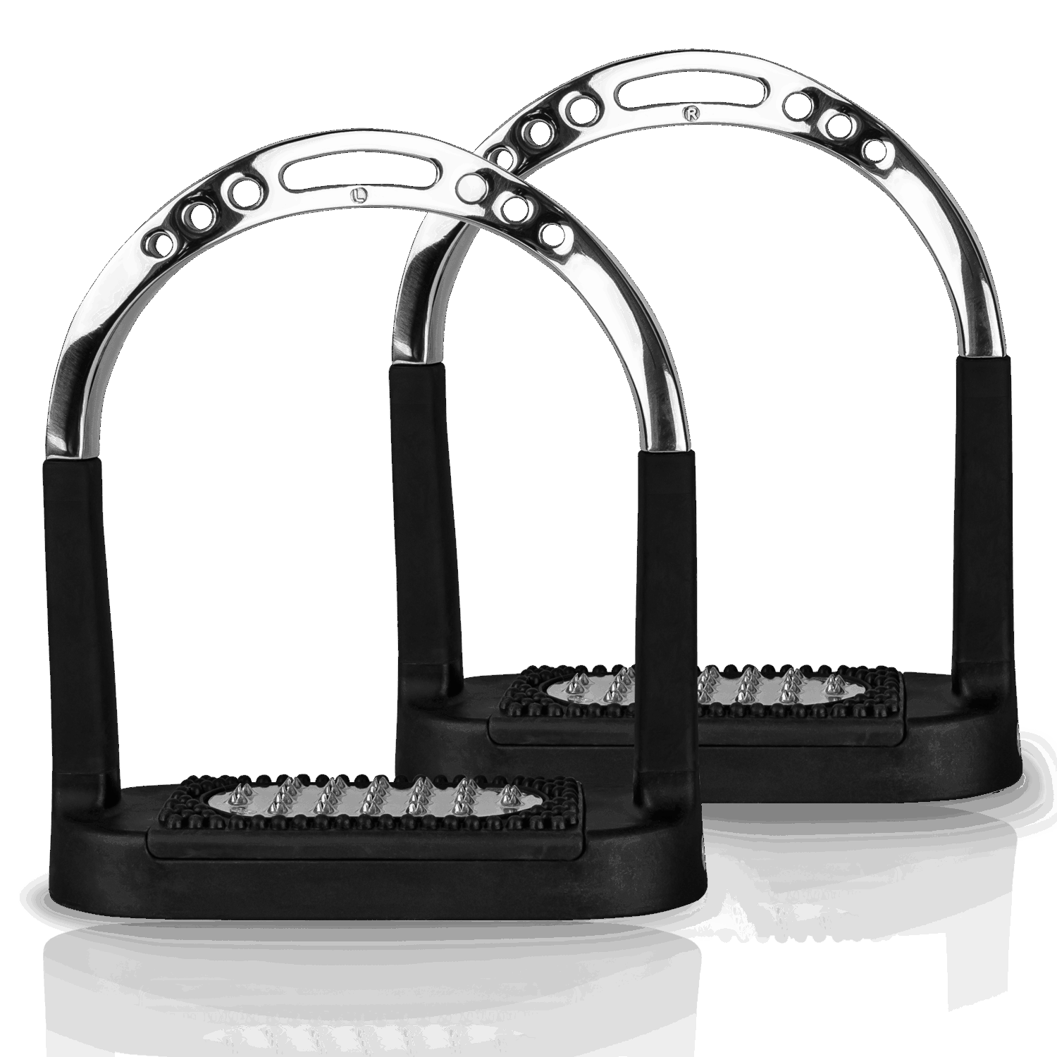 Flexcite Grip stirrups - stainless steel
