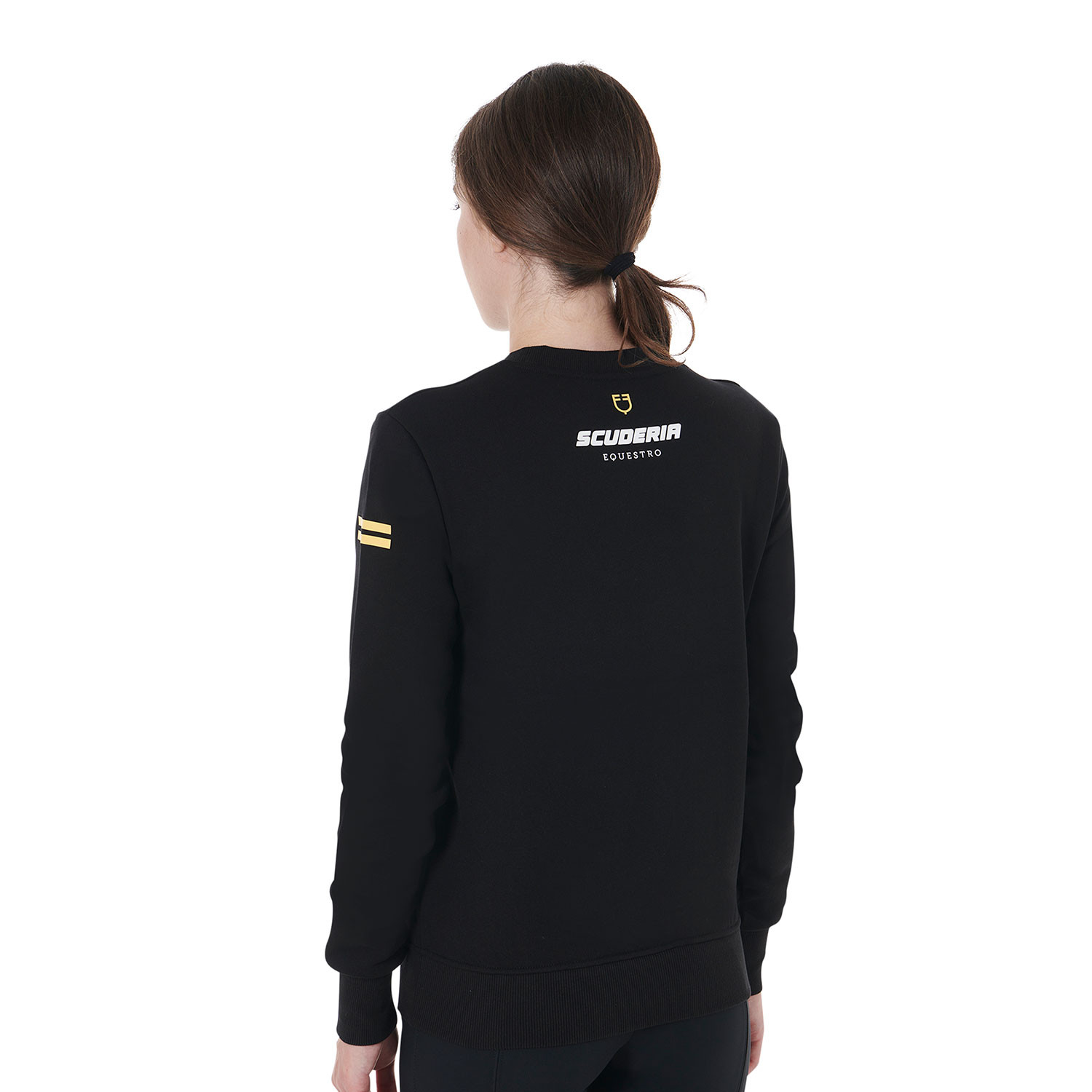 Scuderia Damen-Rundhalssweatshirt