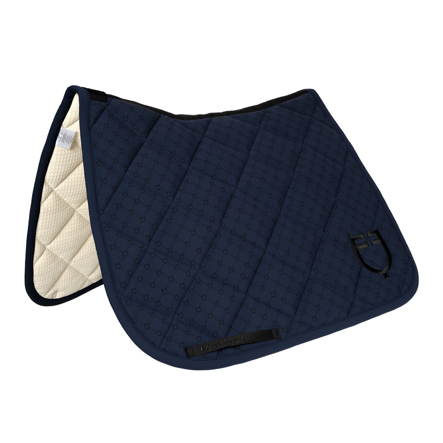 Dressurschabracke mit Monogramm-Print
