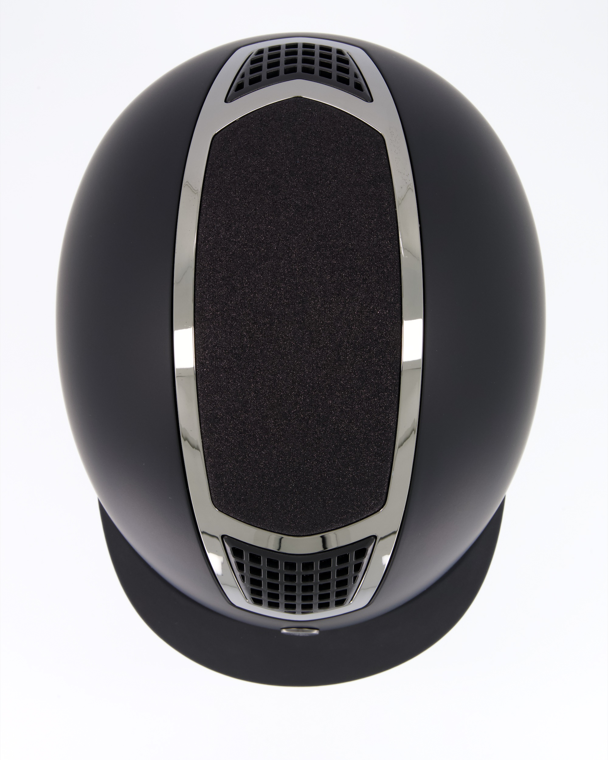 Riding helmet Lambda Glitter in black/gunmetal