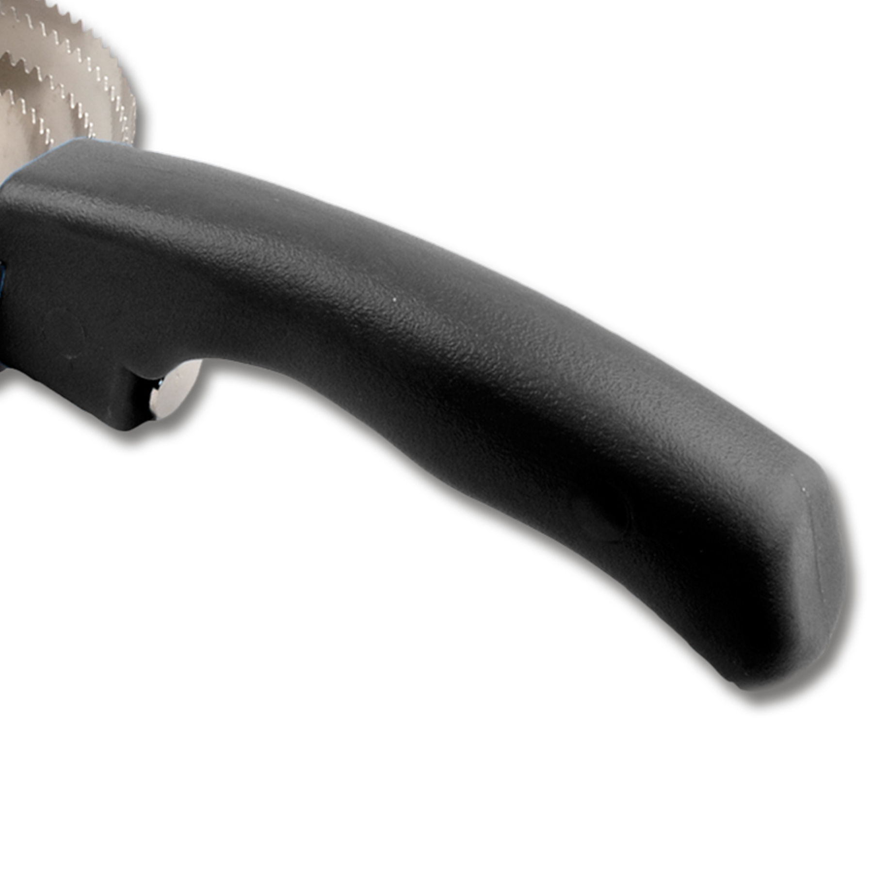 Federstriegel, Edelstahl, schwarz