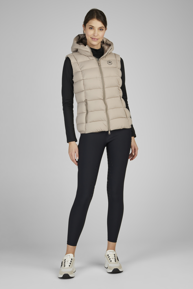 Quilt waistcoat ladies athleisure