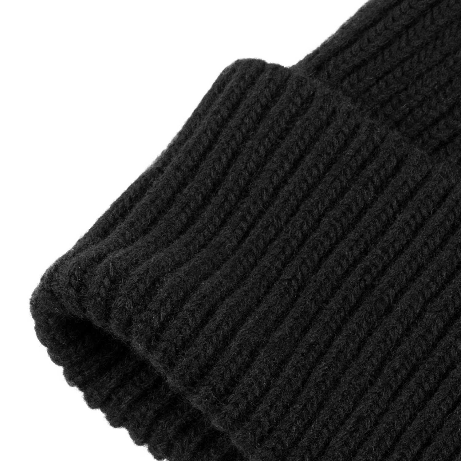 Wollmütze Unisex mit Strickstruktur