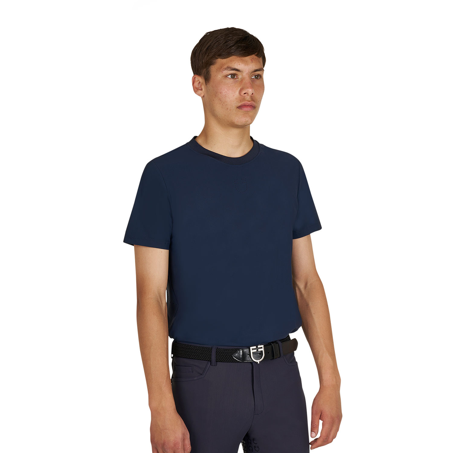 Trainings-T-Shirt für Herren aus technischem Gewebe mit Mikrolöchern