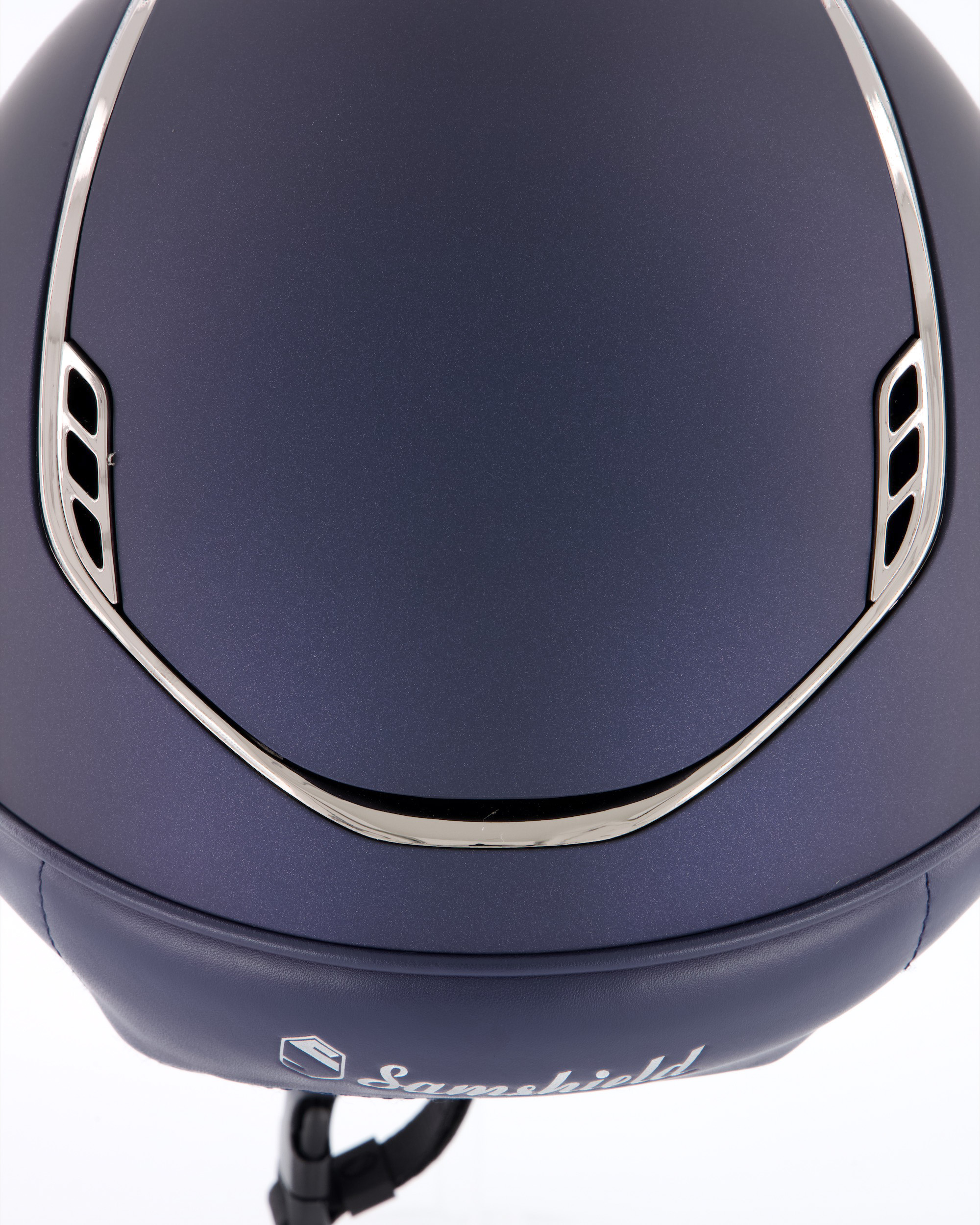 Reithelm 2.0 Shadowmatt Standard 5 Swarovski in blau