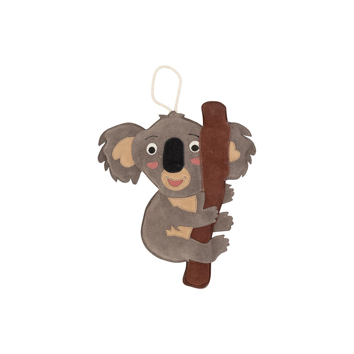 Kuschel-Koala für das Pferd in grau
