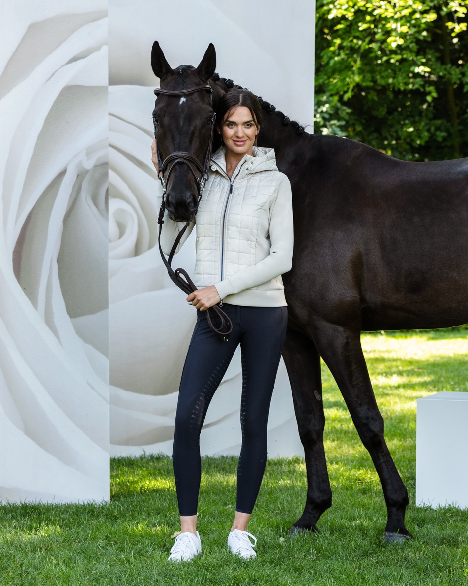 Hybrid jacket ladies Sulaine Style in chalk