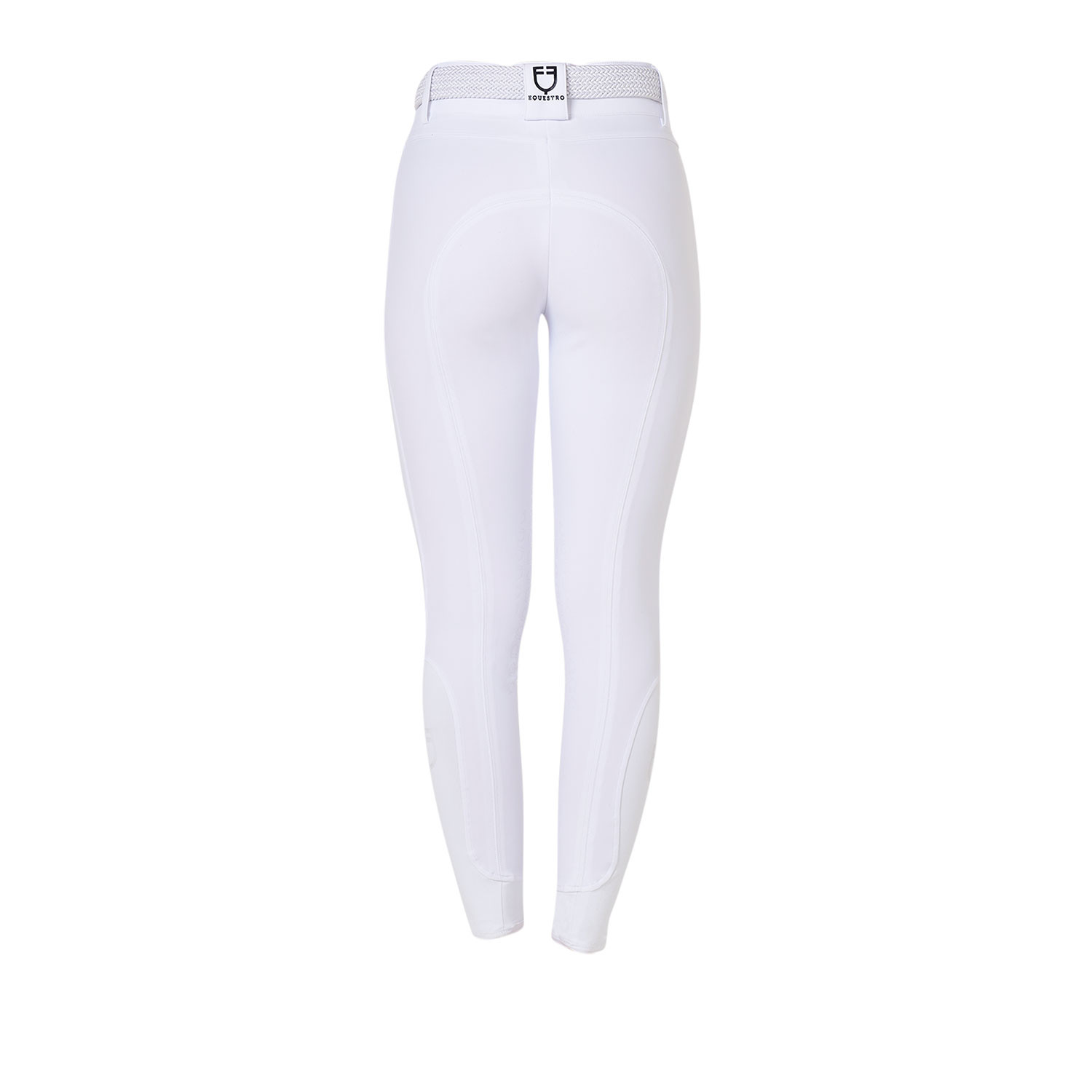 Damen-Reithose High-Waist mit Kniebesatz