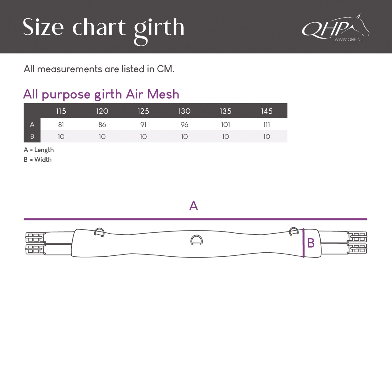 Vielseitigkeitsgurt Air Mesh