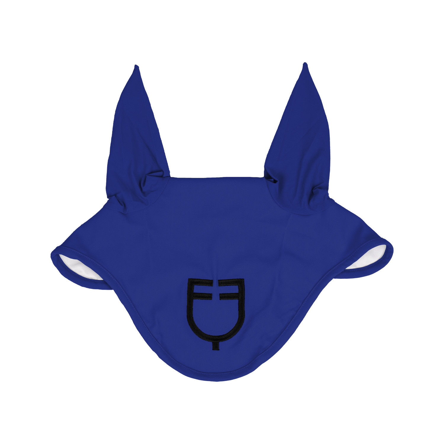 Fliegenhaube aus technischem Stretchgewebe mit Logo