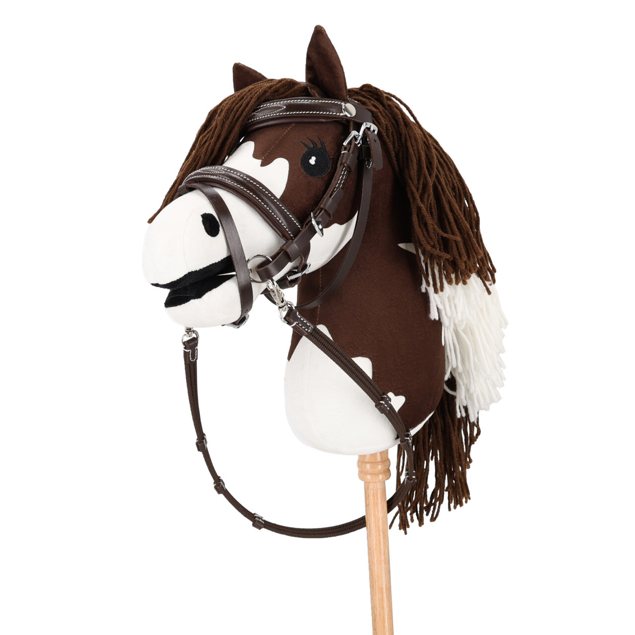 Hobby Horse snaffle with luxury stitching