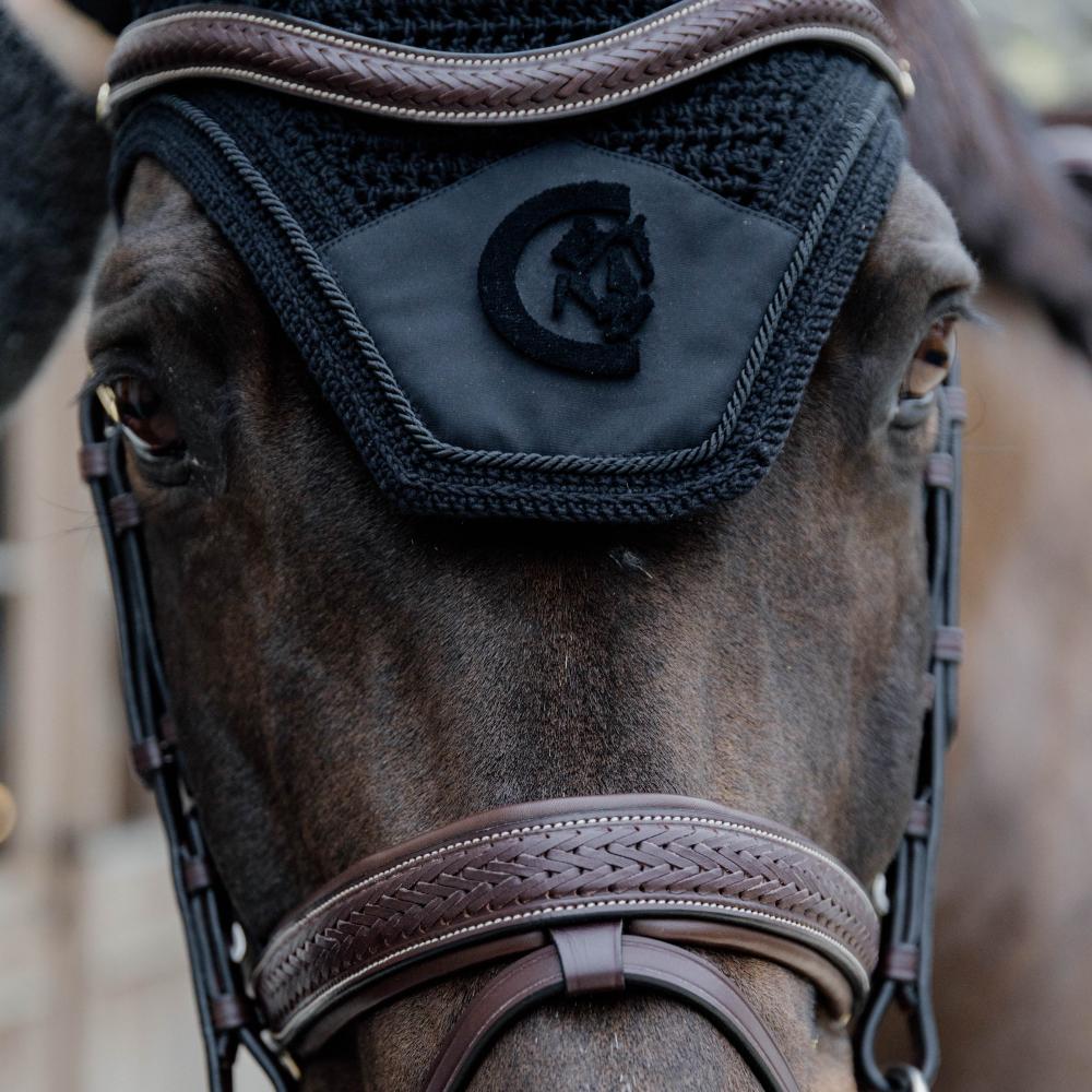 Geflochtene Medium Reithalfter mit Pull-back | Dy'on