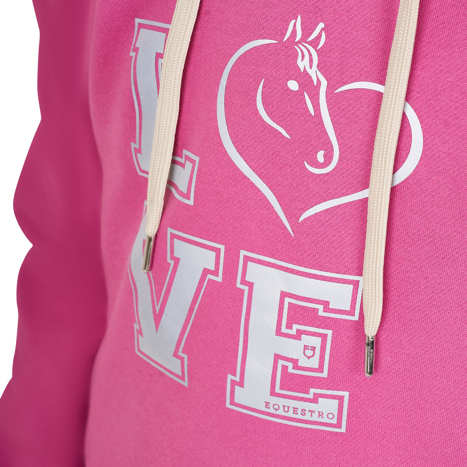 Kapuzen-Sweatshirt Winter Love für Mädchen