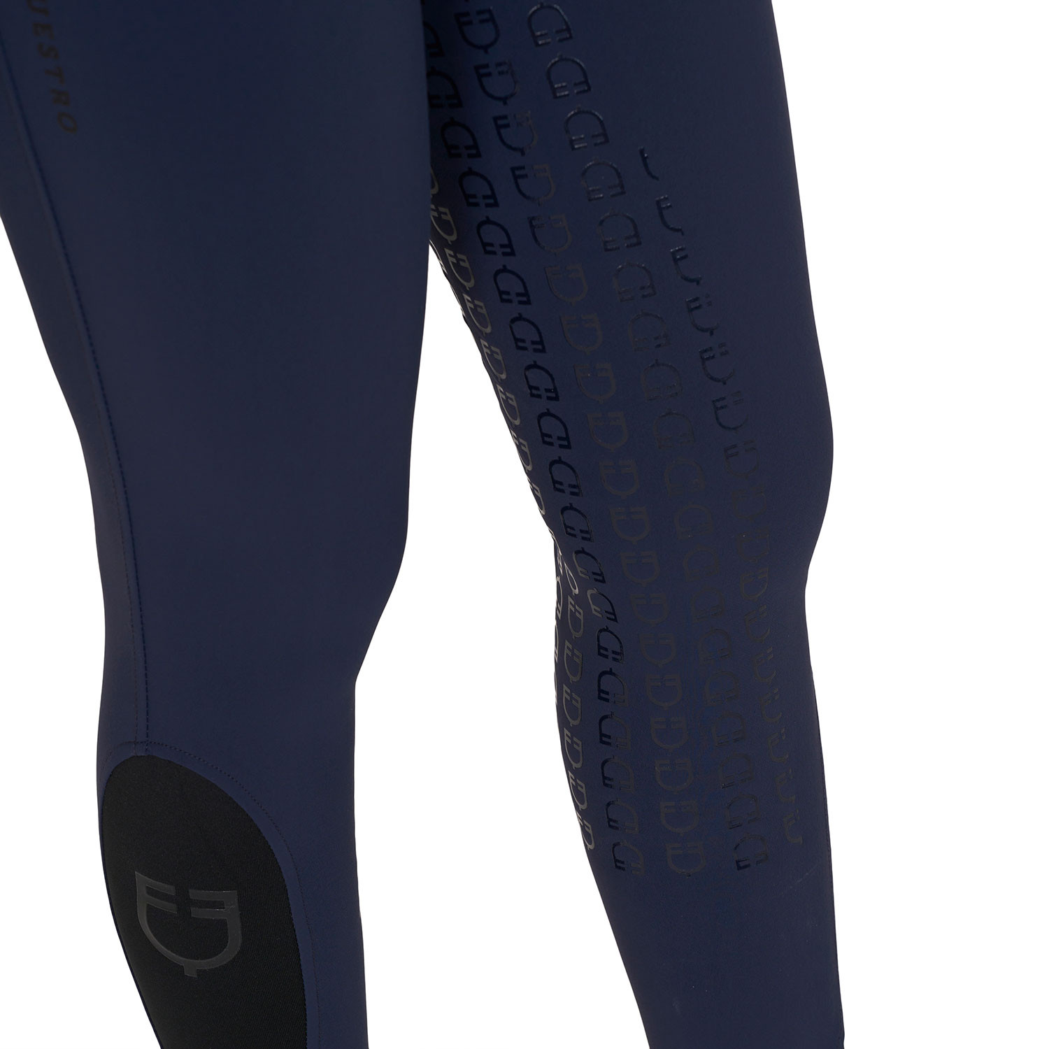 Damen-Reithose High Waist mit Vollbesatz