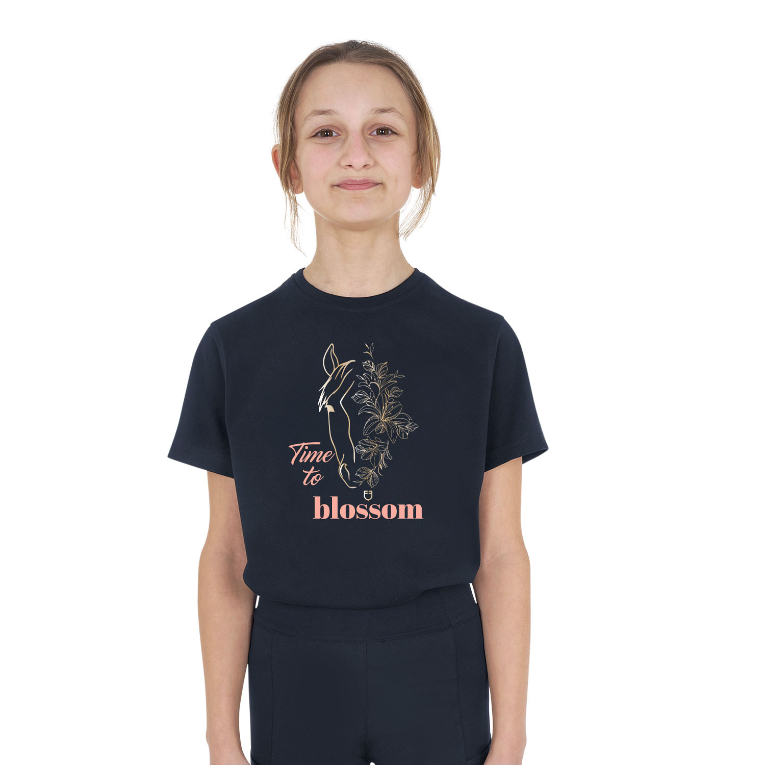 Baumwoll-T-Shirt Time to Blossom für Mädchen
