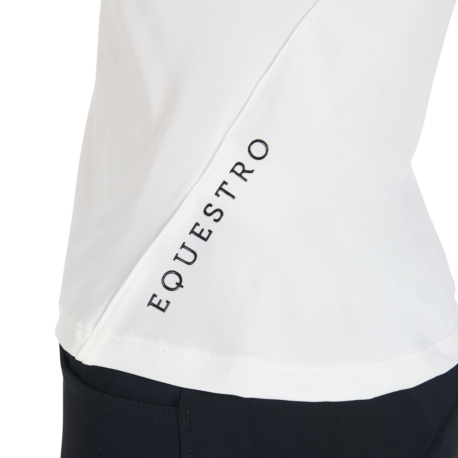 Schmal geschnittenes Damen-Trainingspolo aus Funktionsmaterial