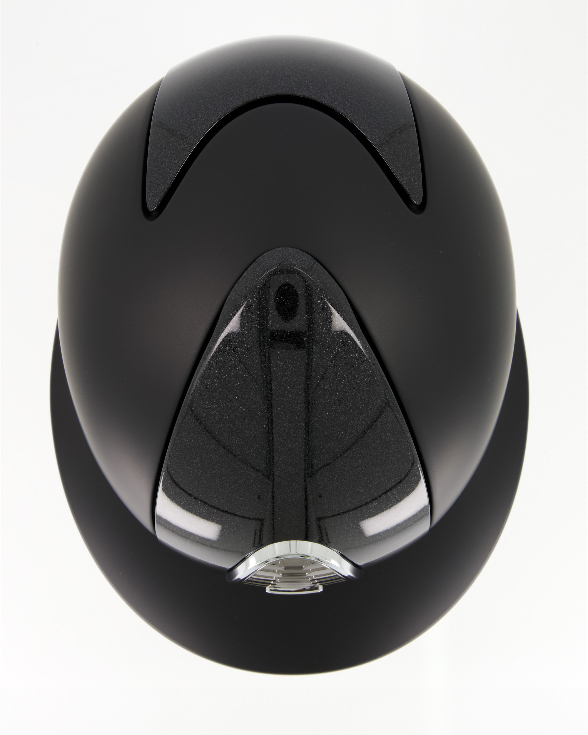 Reithelm Cromo 2.0 Textile/Diamond Polo in schwarz