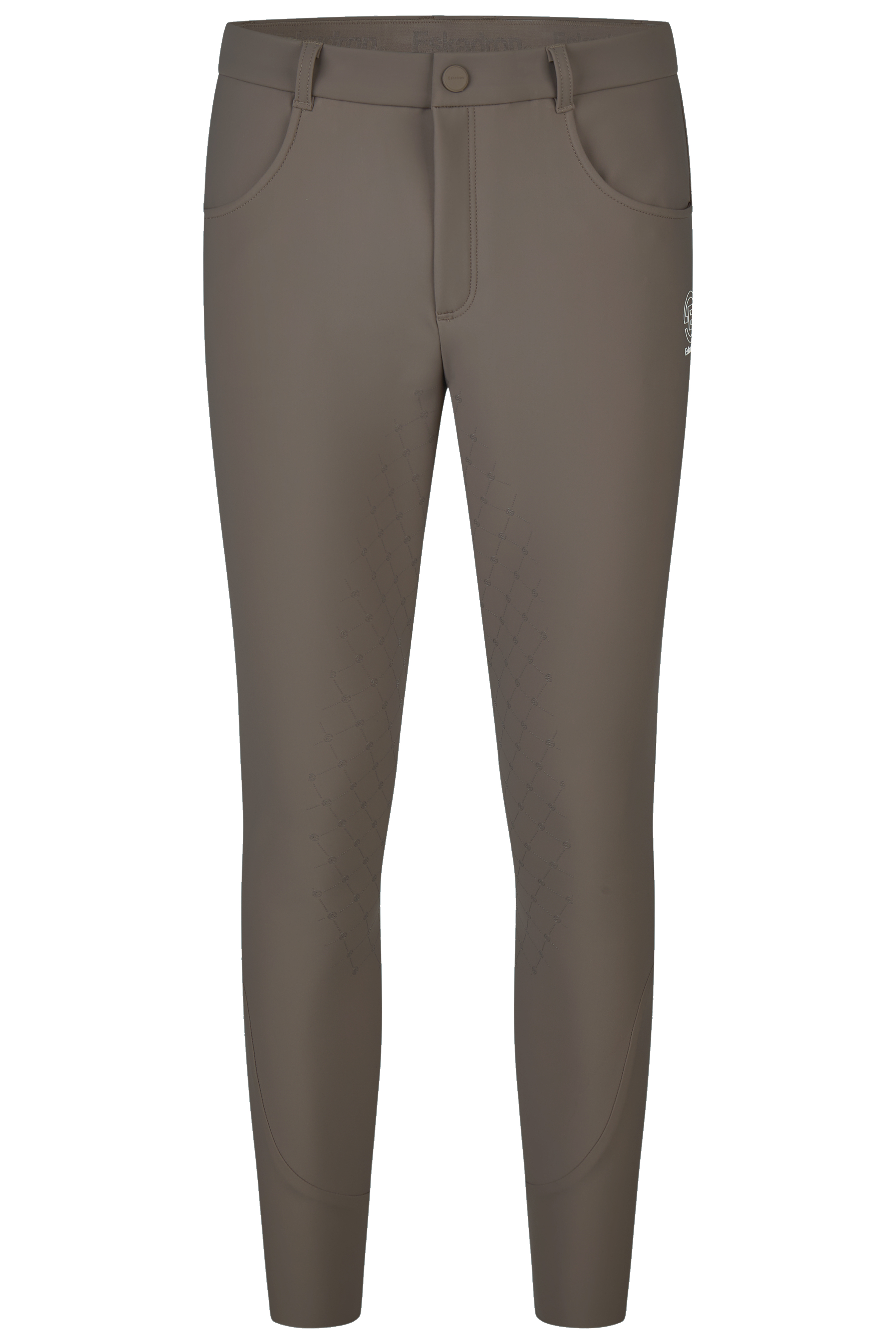 Reithose Herren Vollgrip in powdertaupe