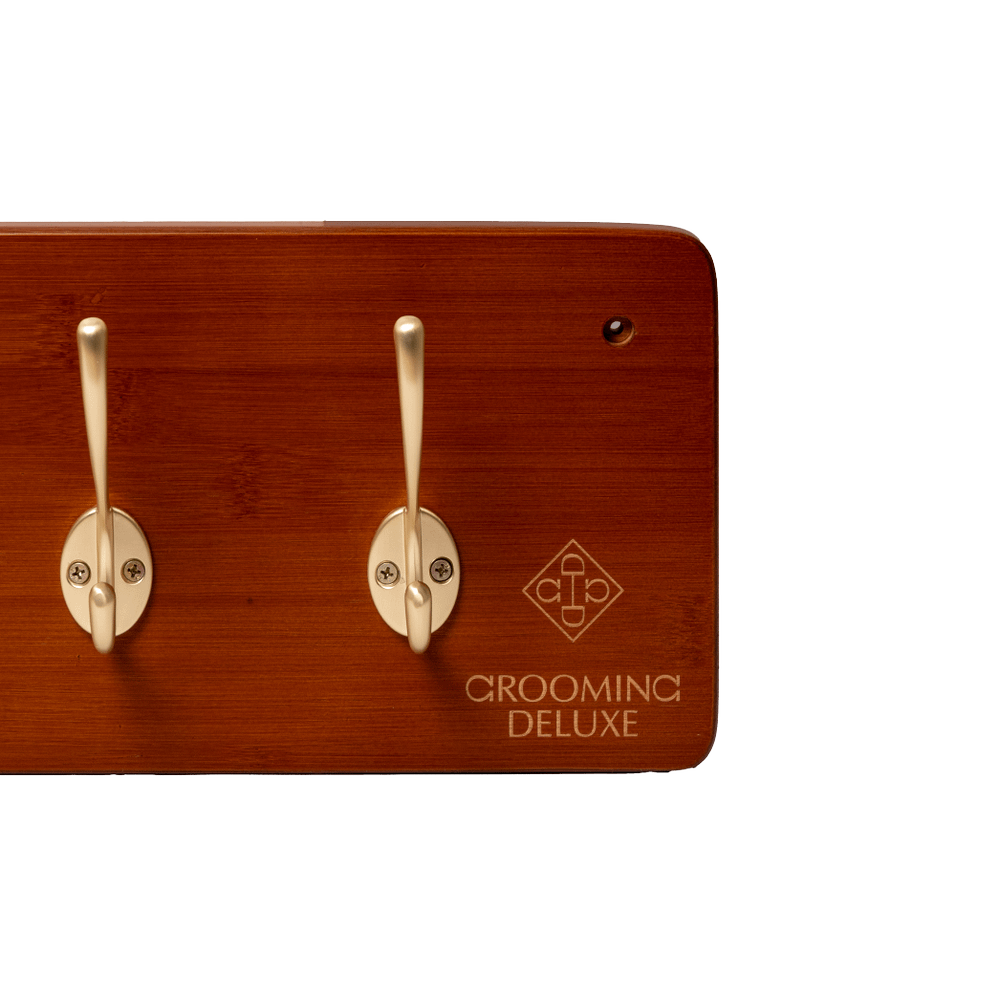 Girth/jacket rack with 10 hooks
