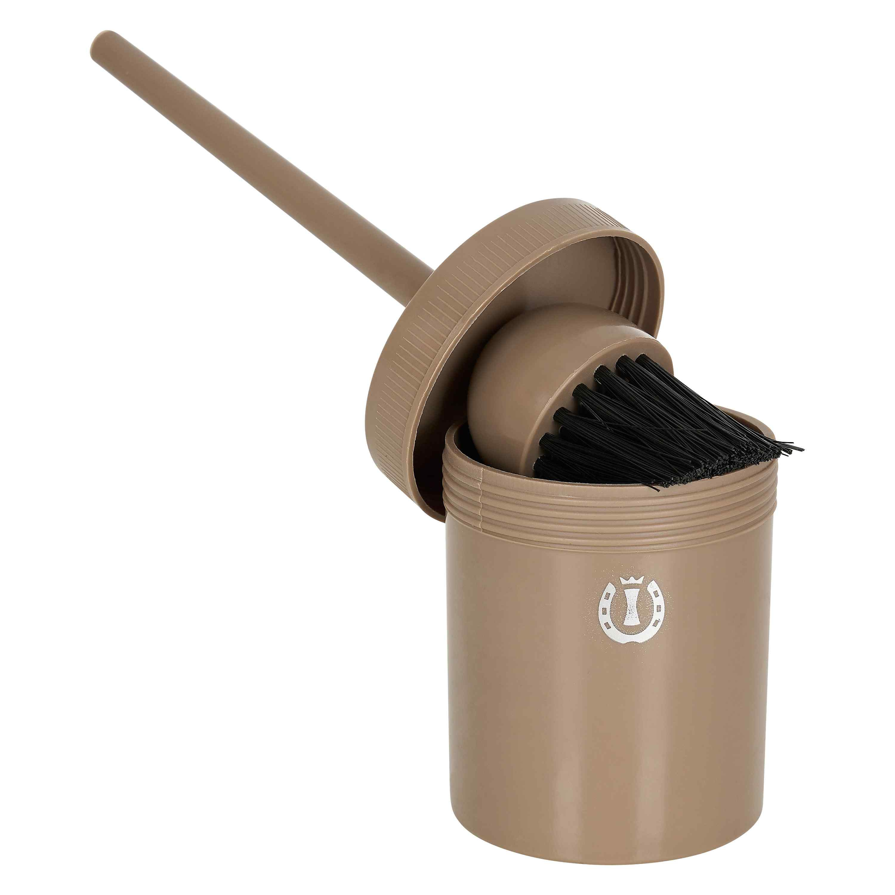 Hufölpinsel mit Dose