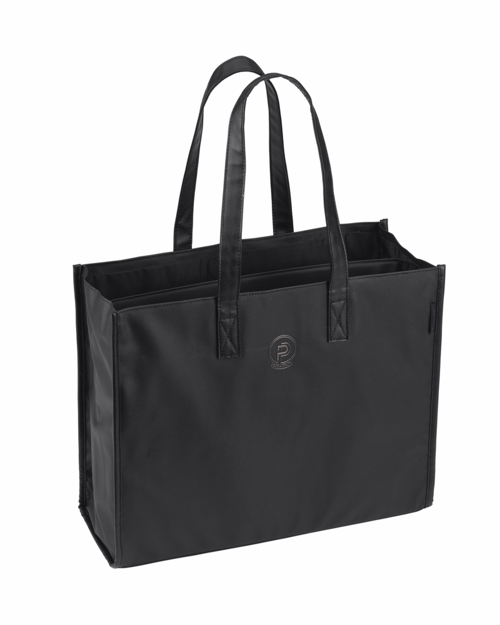Shopper Platinum Faux Leather