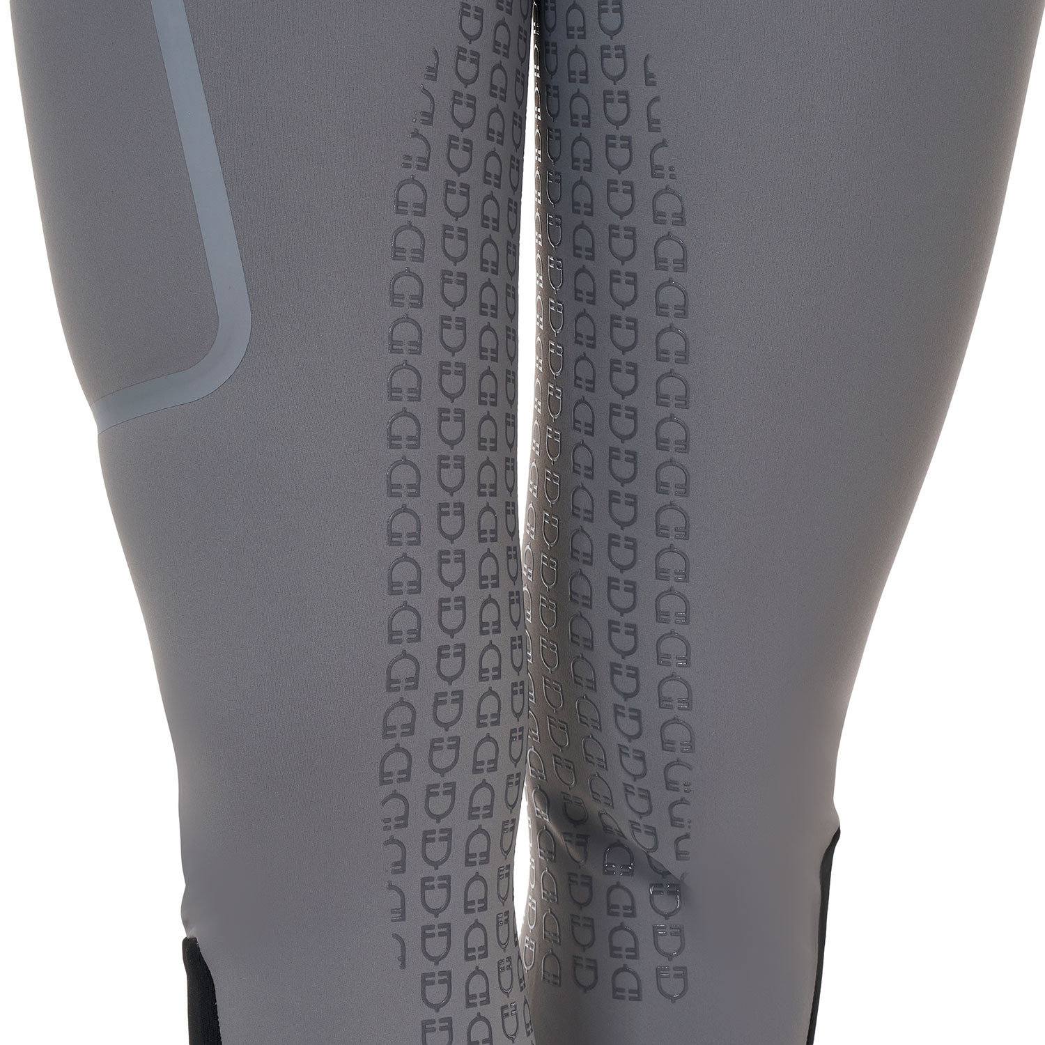 Damen-Reithose mit hohem Bund und Vollbesatz