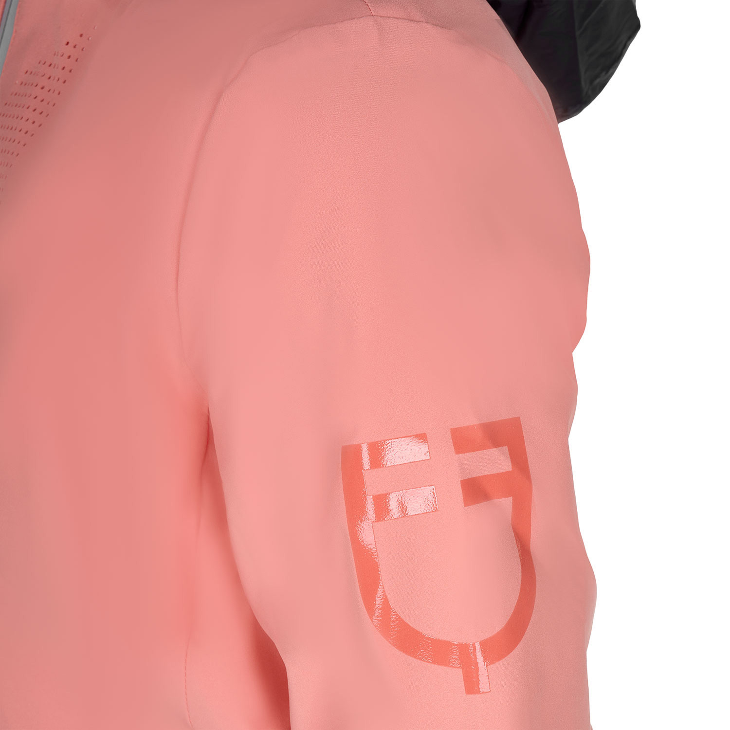 Kinder-Softshelljacke Unisex mit Rückenlogo