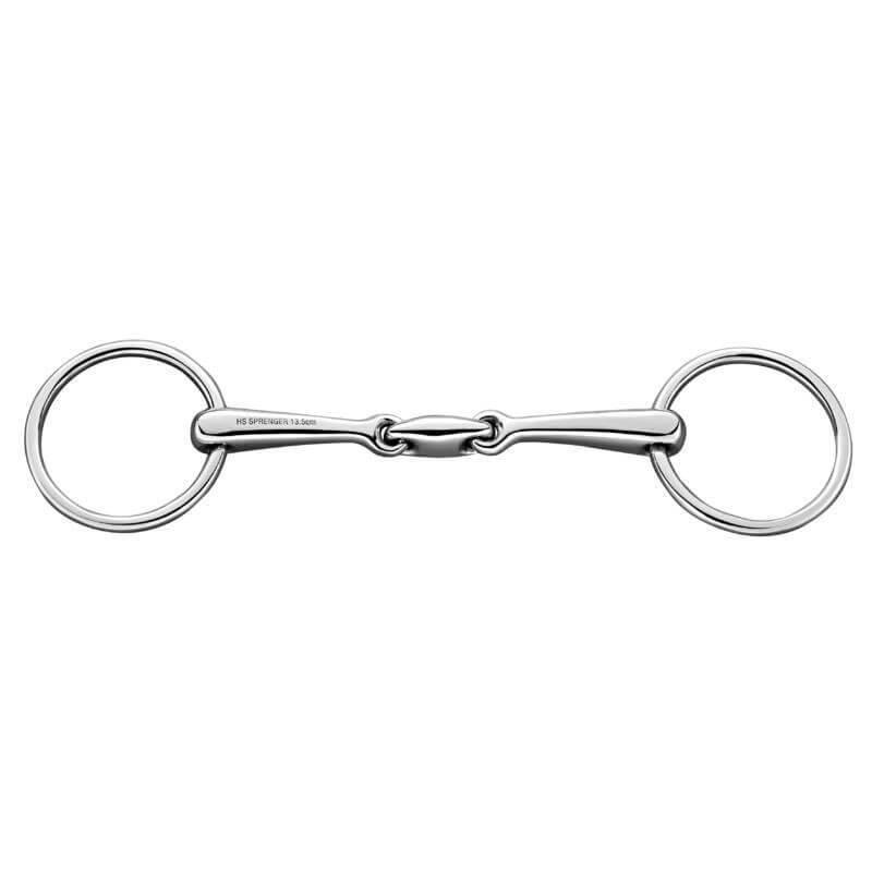 Max Control underlay snaffle, double broken, 12mm