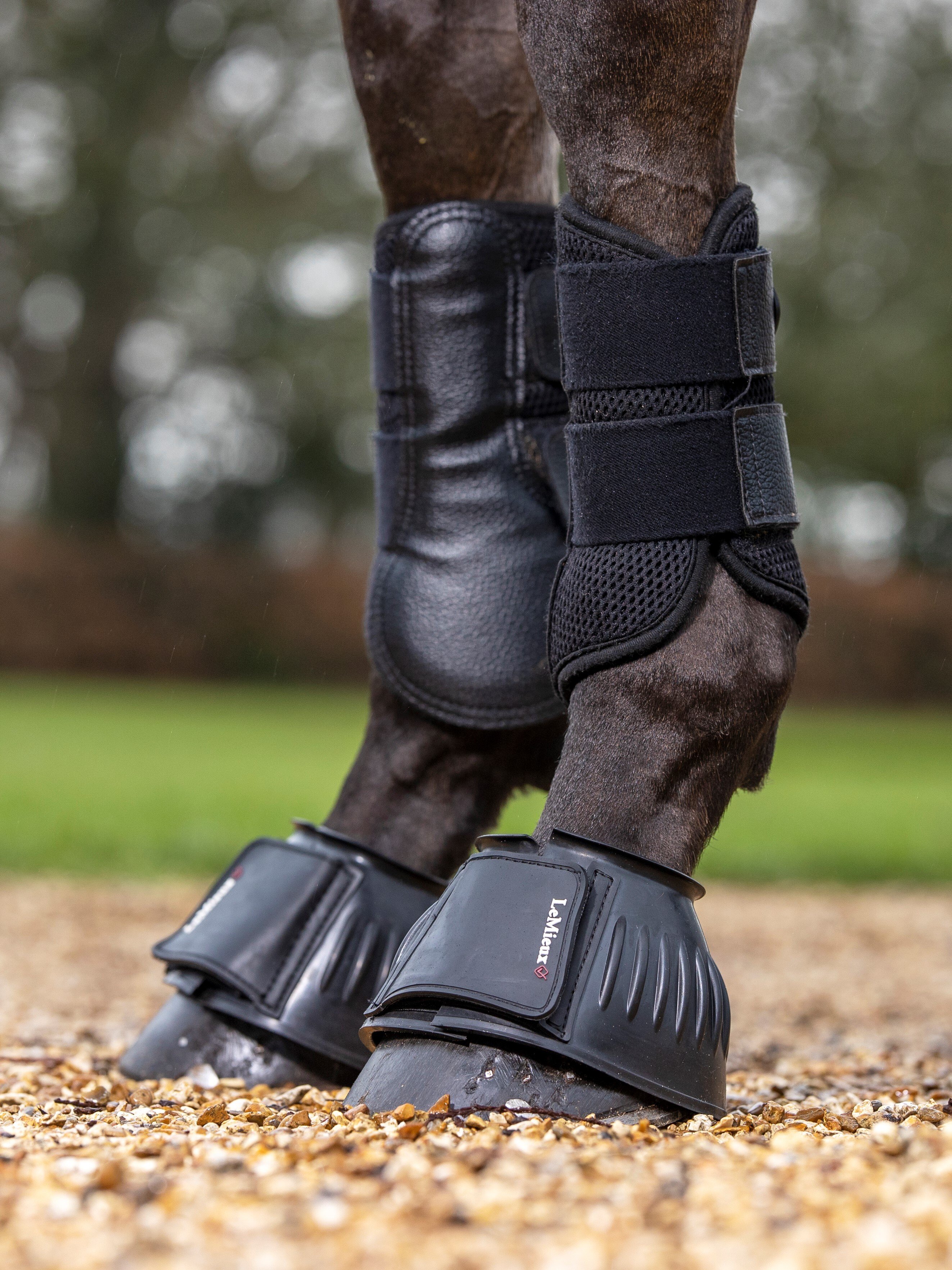 Rubber overreach boots