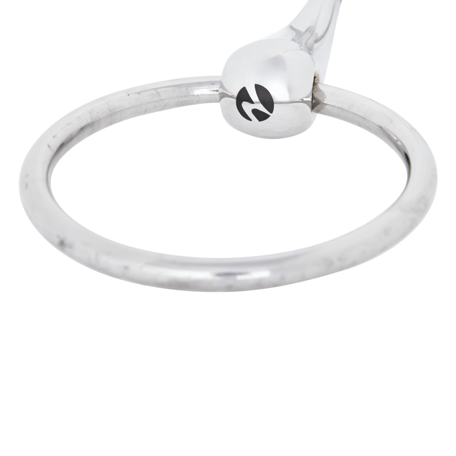 Stainless steel snaffle bit 12 mm