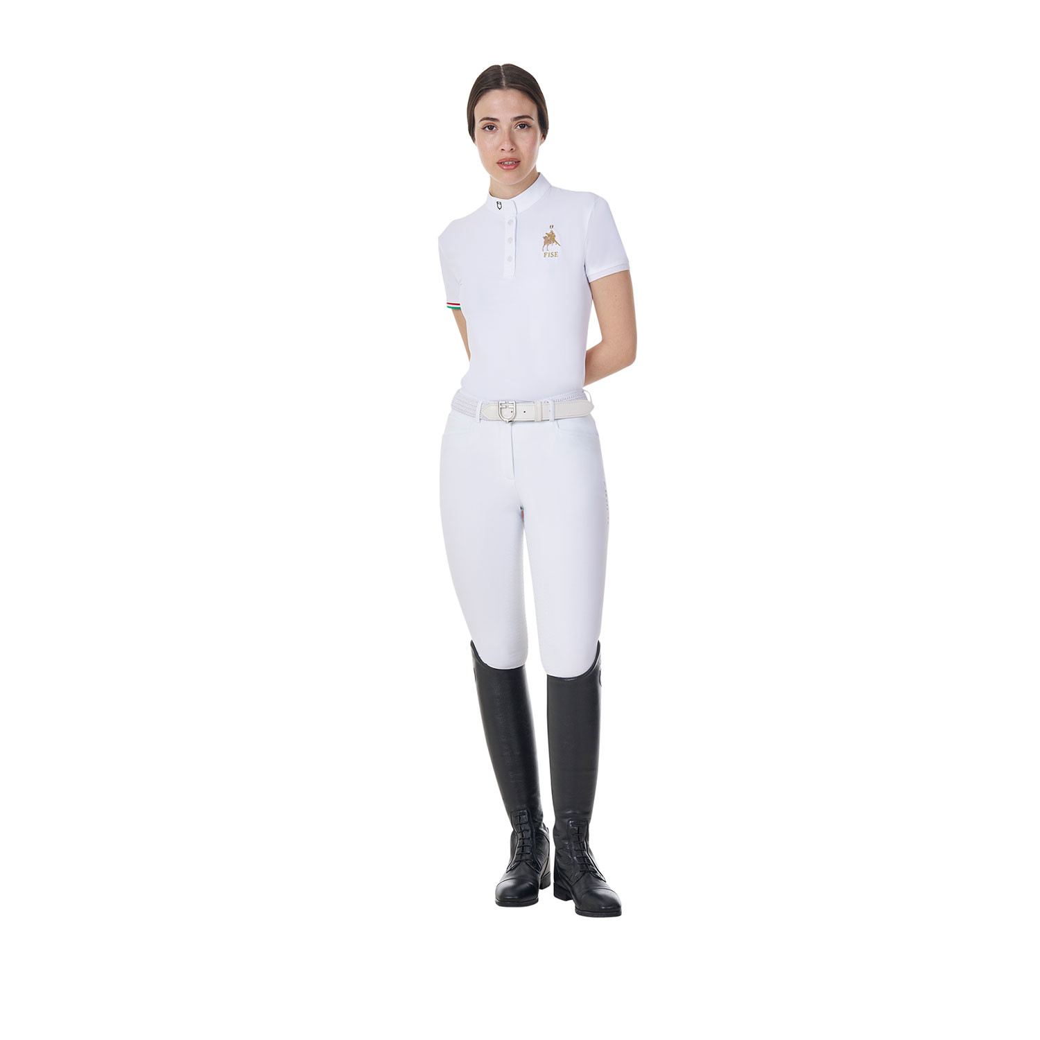 Damen-Wettkampfpolo Slim Fit X FISE