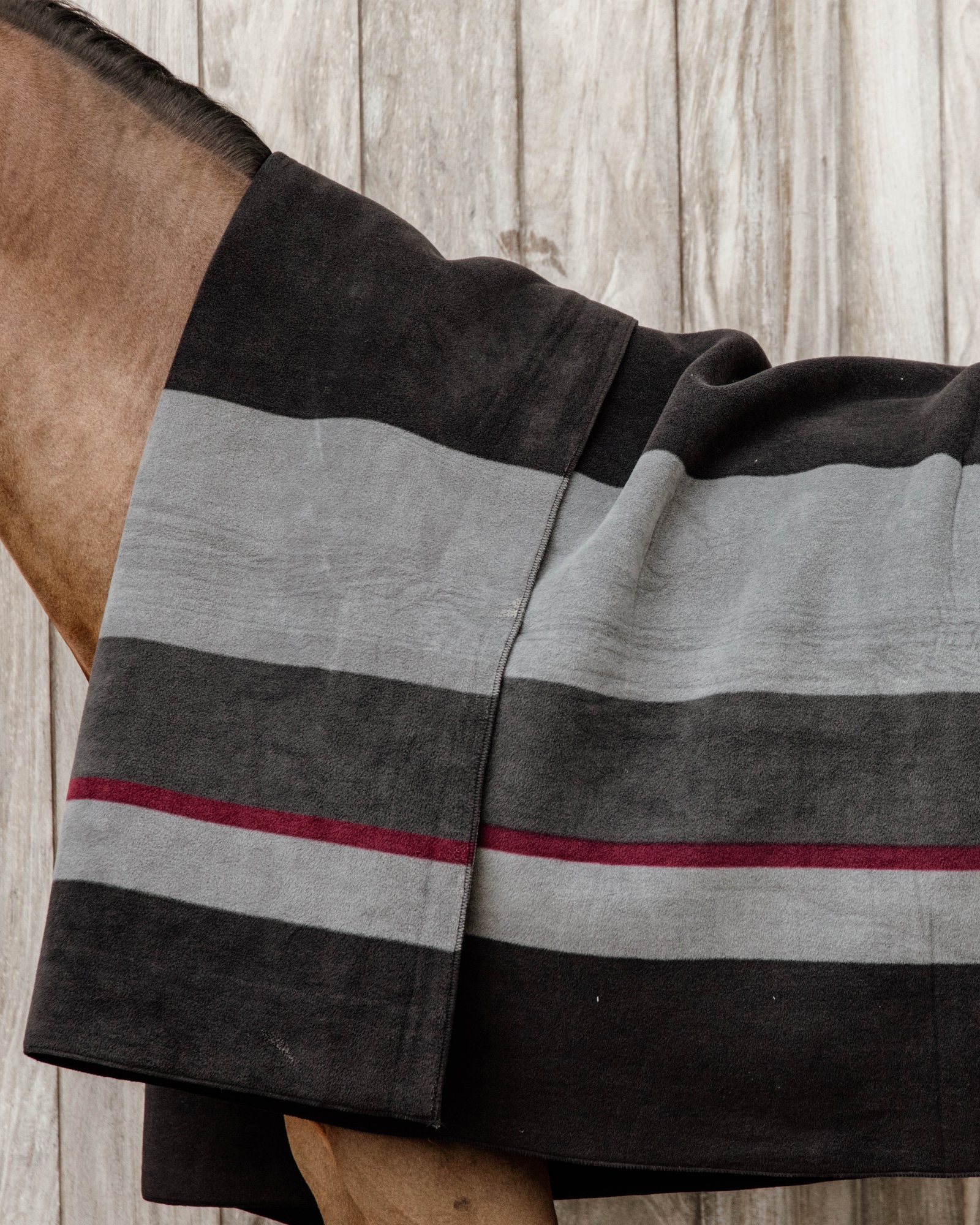Square Stripes Heavy fleece blanket