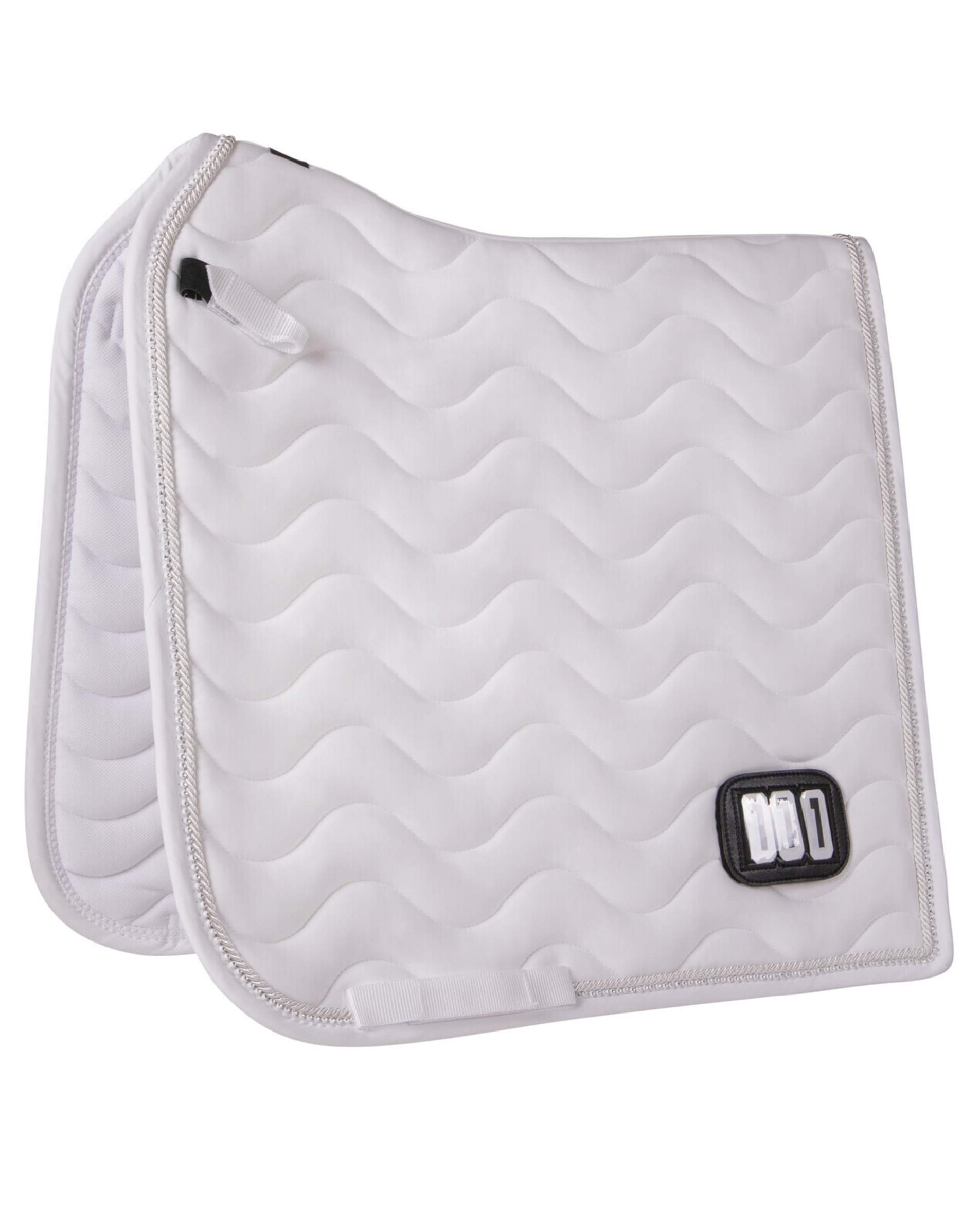 Saddle pad with start numbers