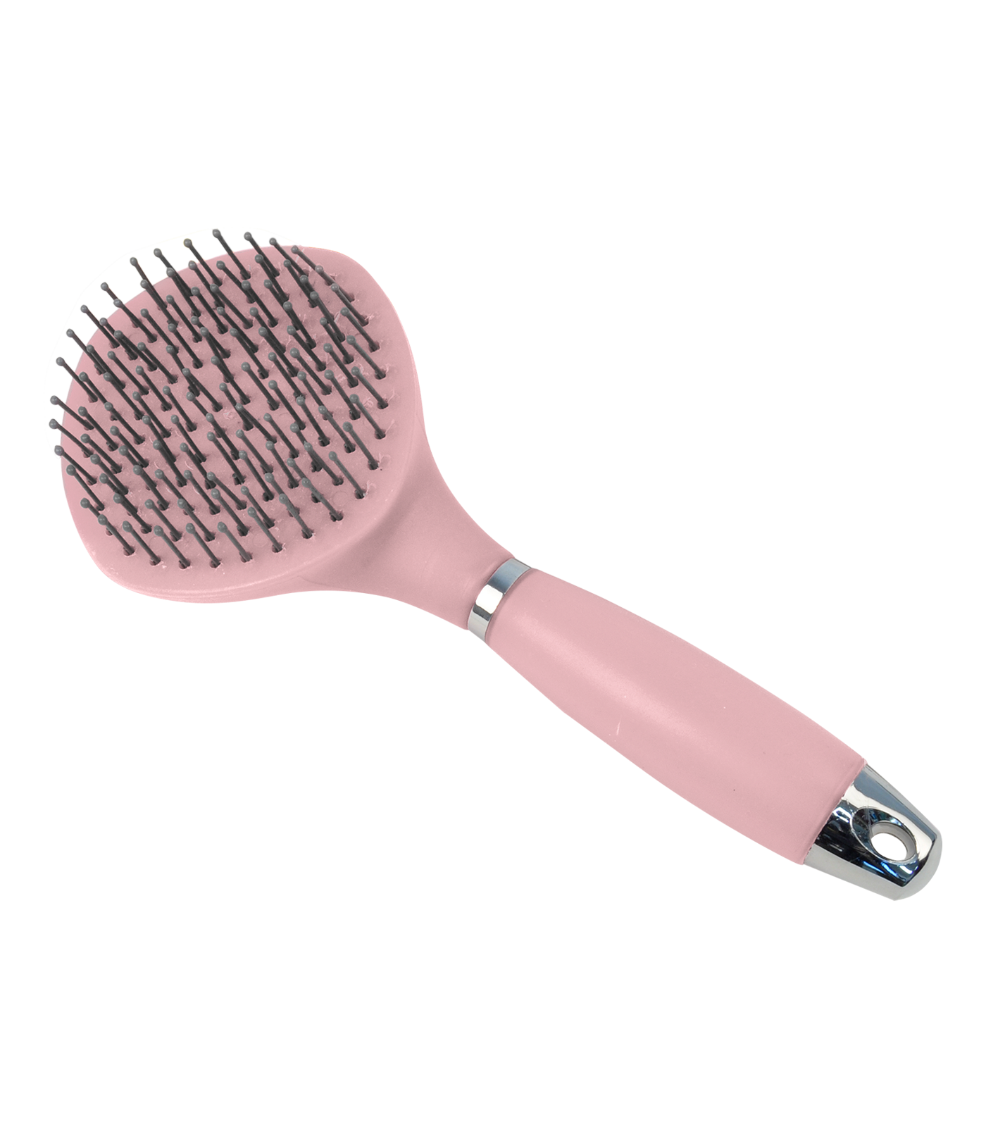 Long hair brush with gel handle