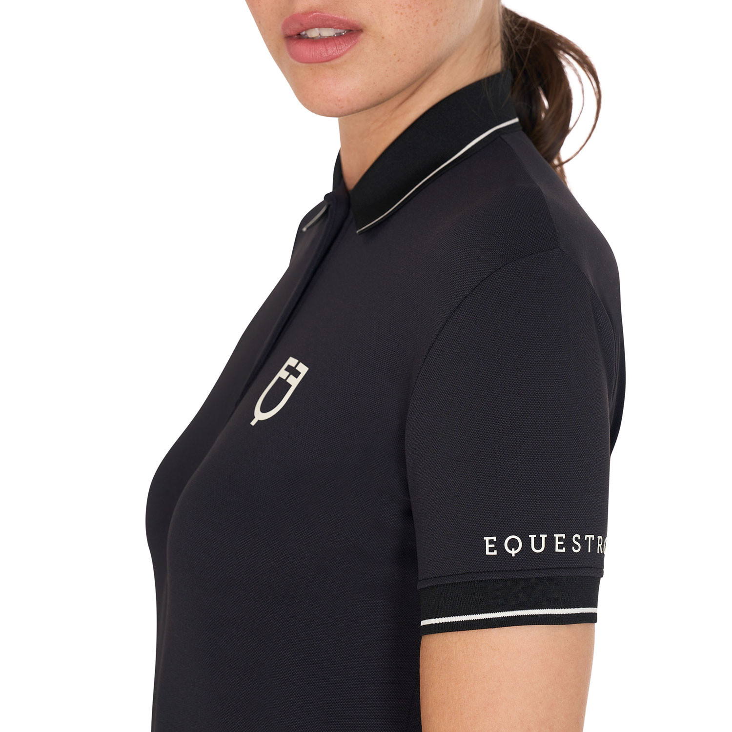 Polo-Shirt Slim Fit aus atmungsaktivem Material
