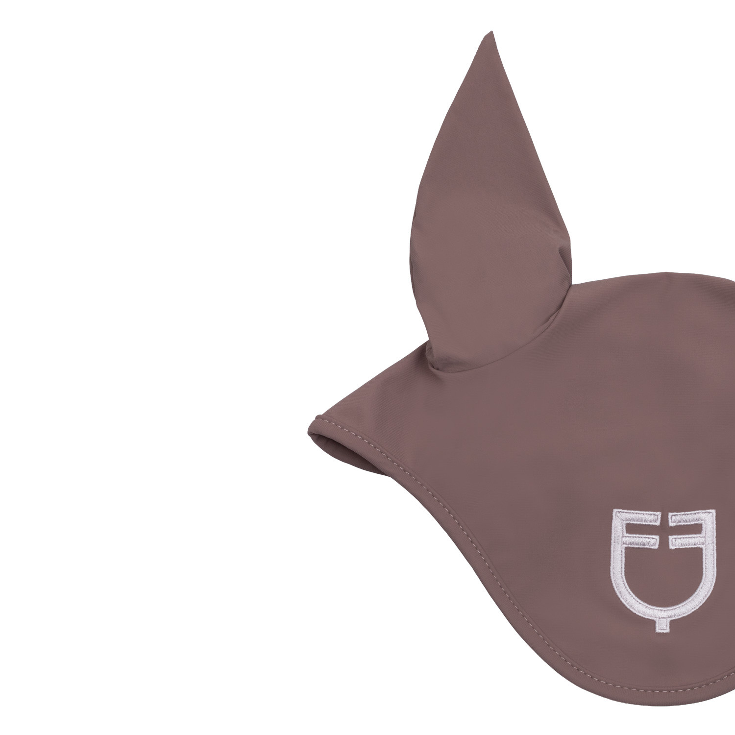 Fliegenhaube aus Funktionsgewebe mit kontrastierendem Logo