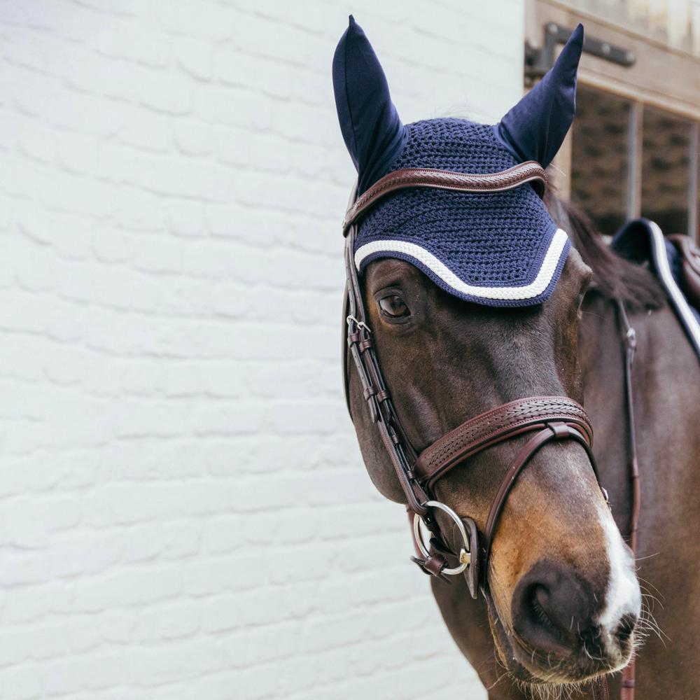 Fly hood Wellington with braided cord