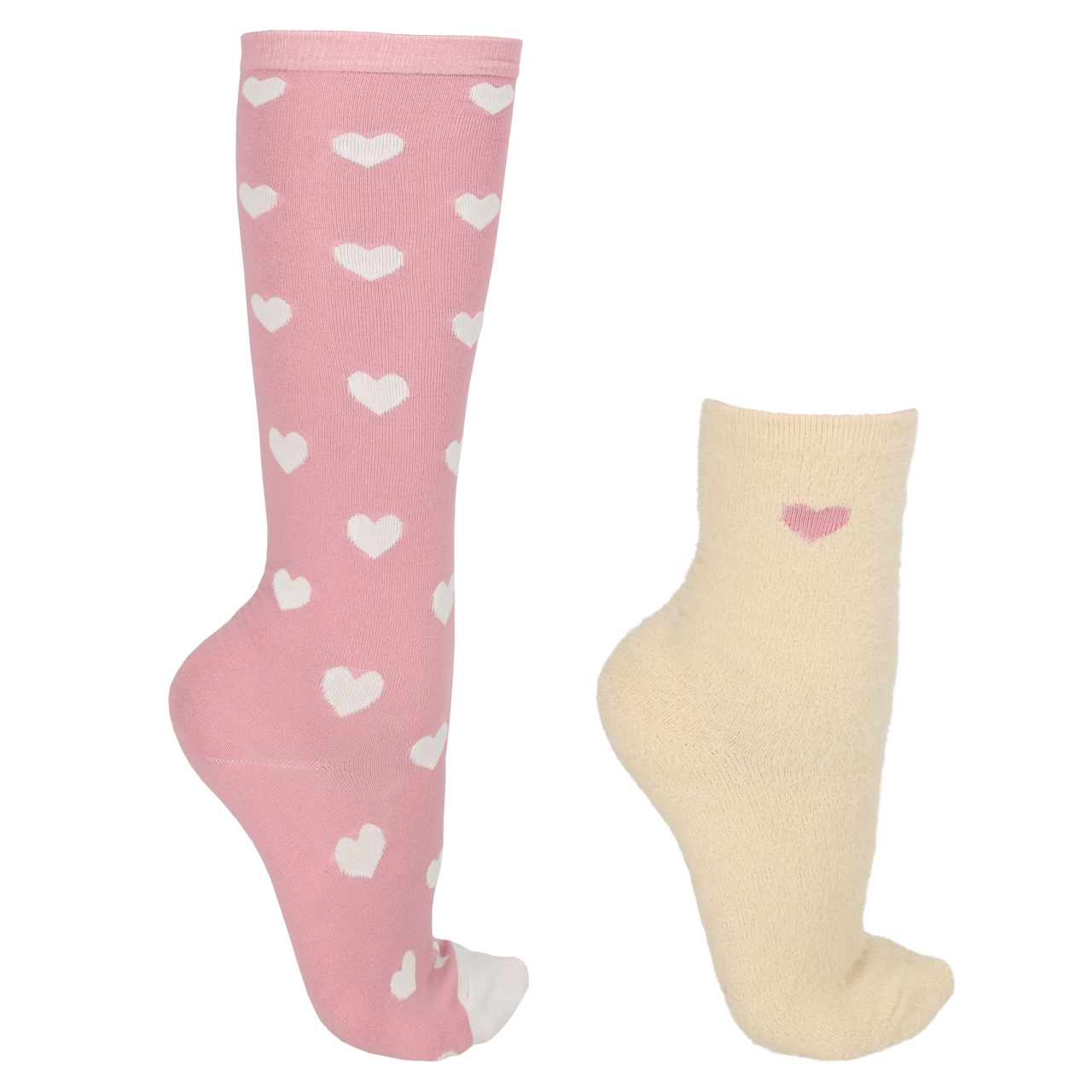 Socken Geschenkbox fluffy (2er-Pack)