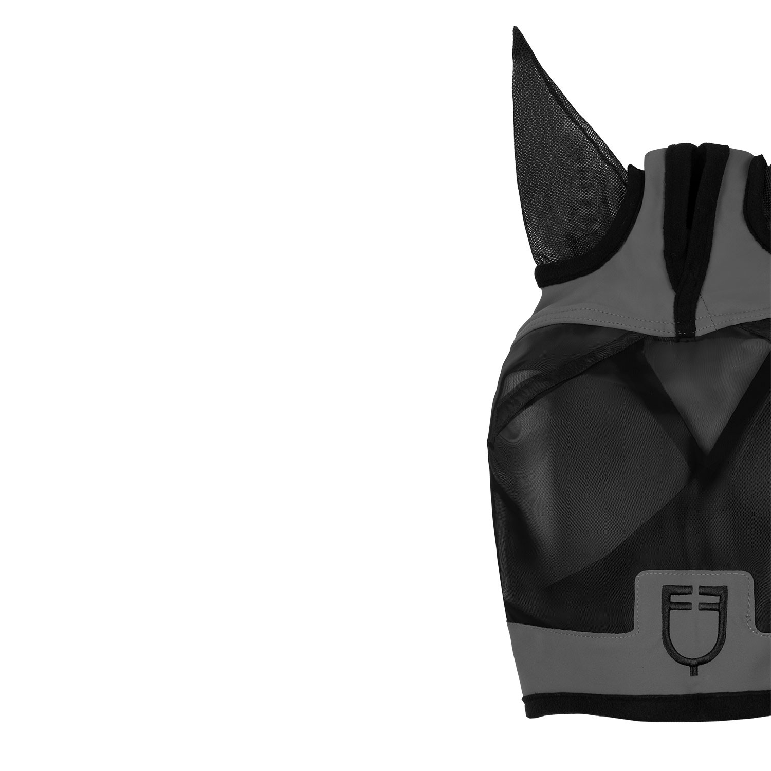 Fliegenmaske mit Frontlogo