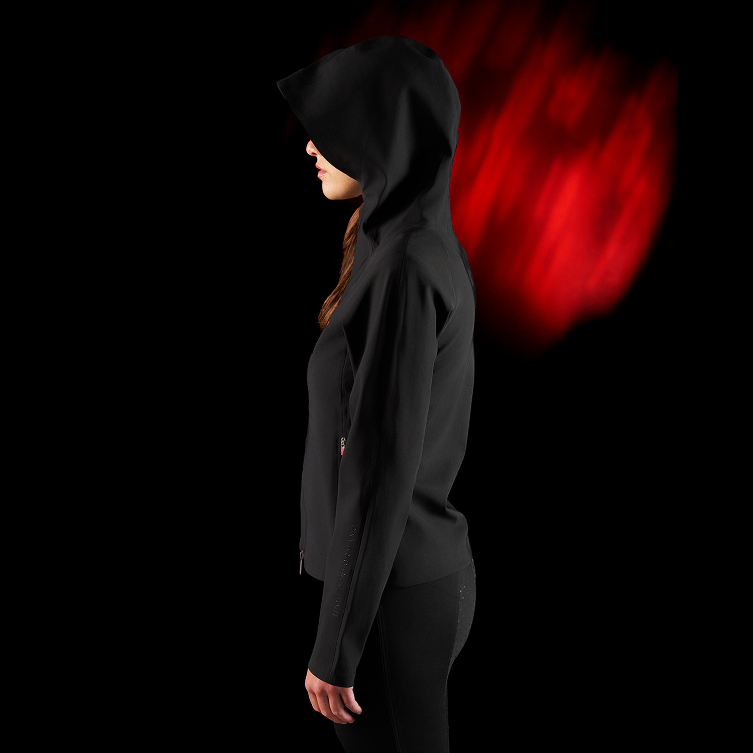 Technische Damen-Kapuzenjacke