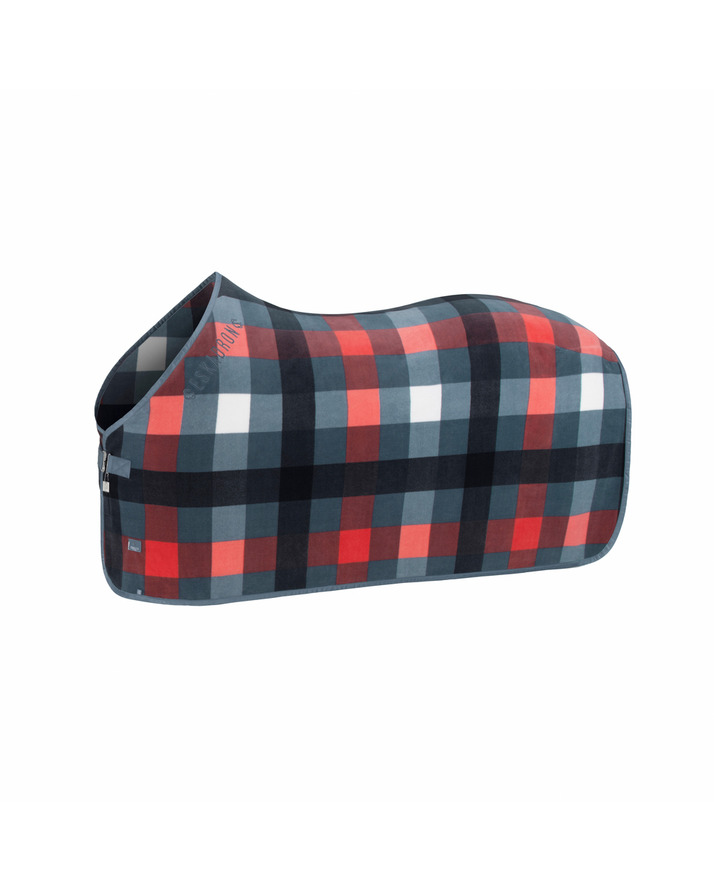 Abschwitzdecke Classic Sports Fleece Check