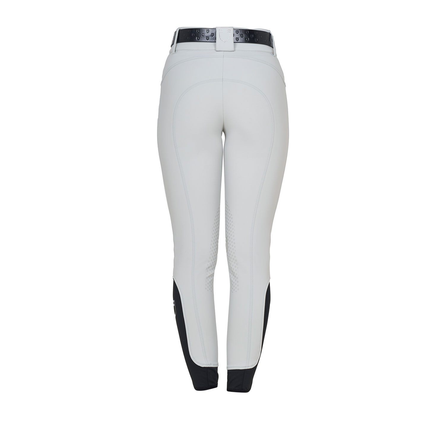 Damen-Reithose High Waist mit Strass-Logo