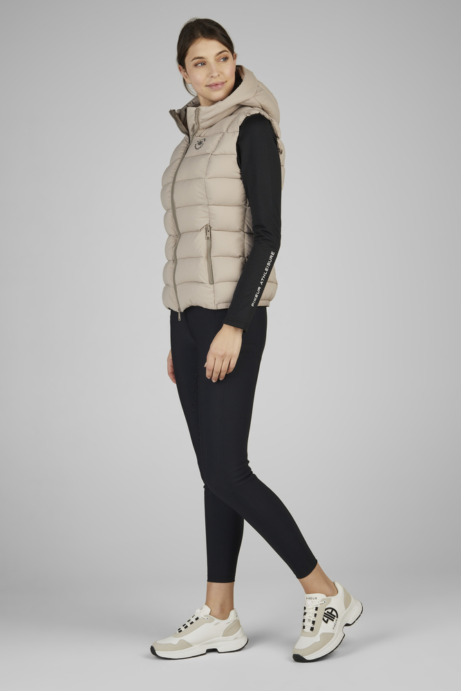 Quilt waistcoat ladies athleisure