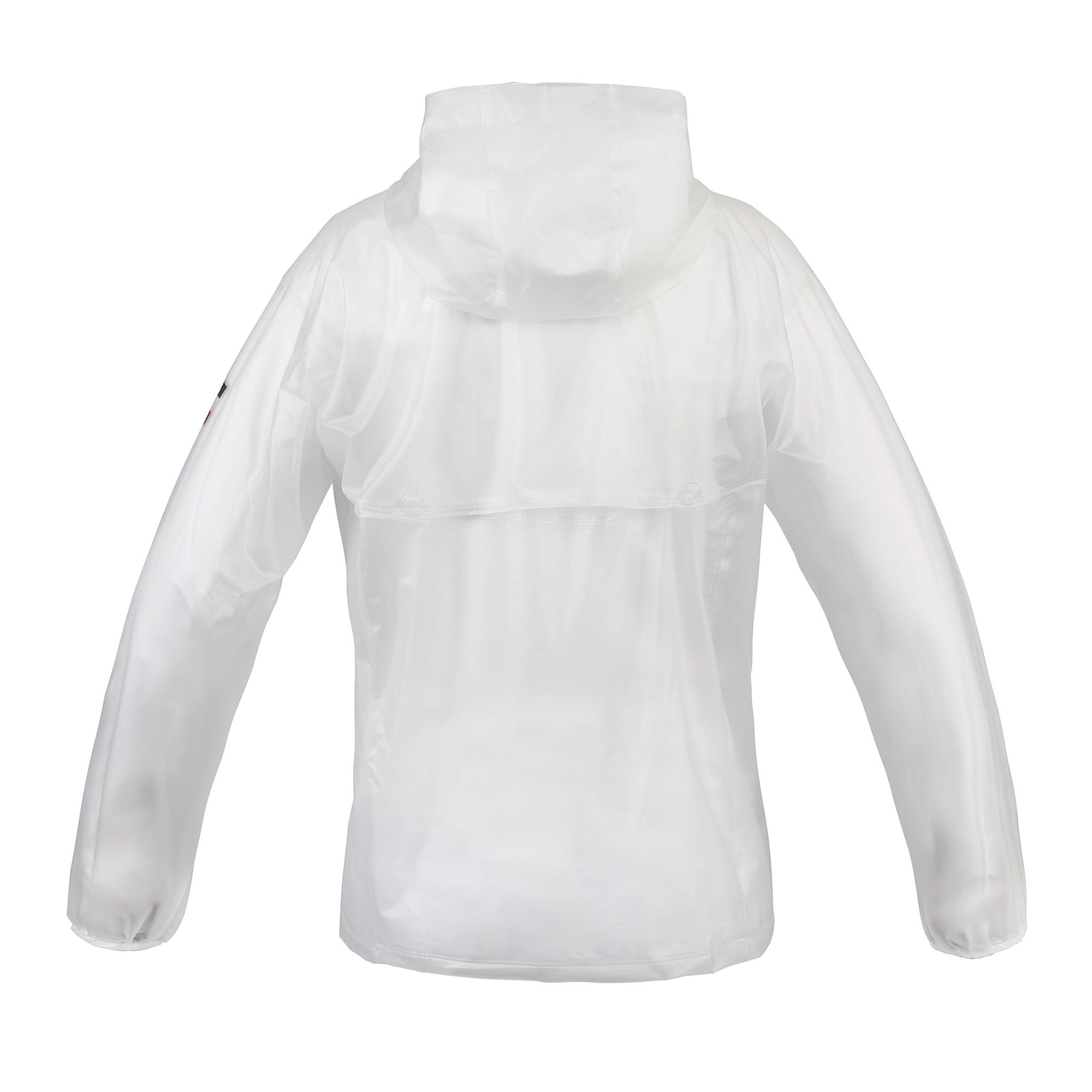 Classic unisex rain jacket in transparent