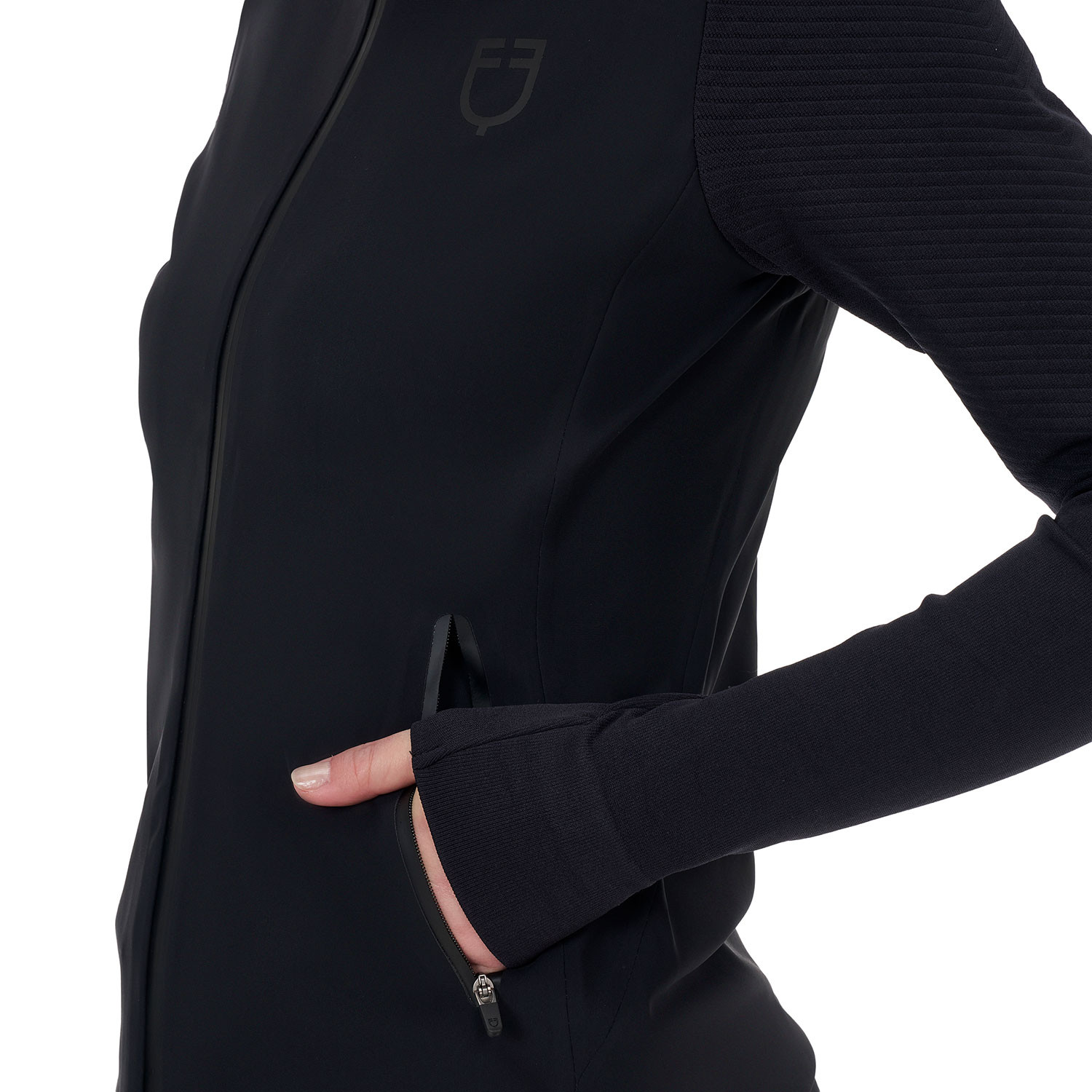 Technische Damen-Kapuzenjacke