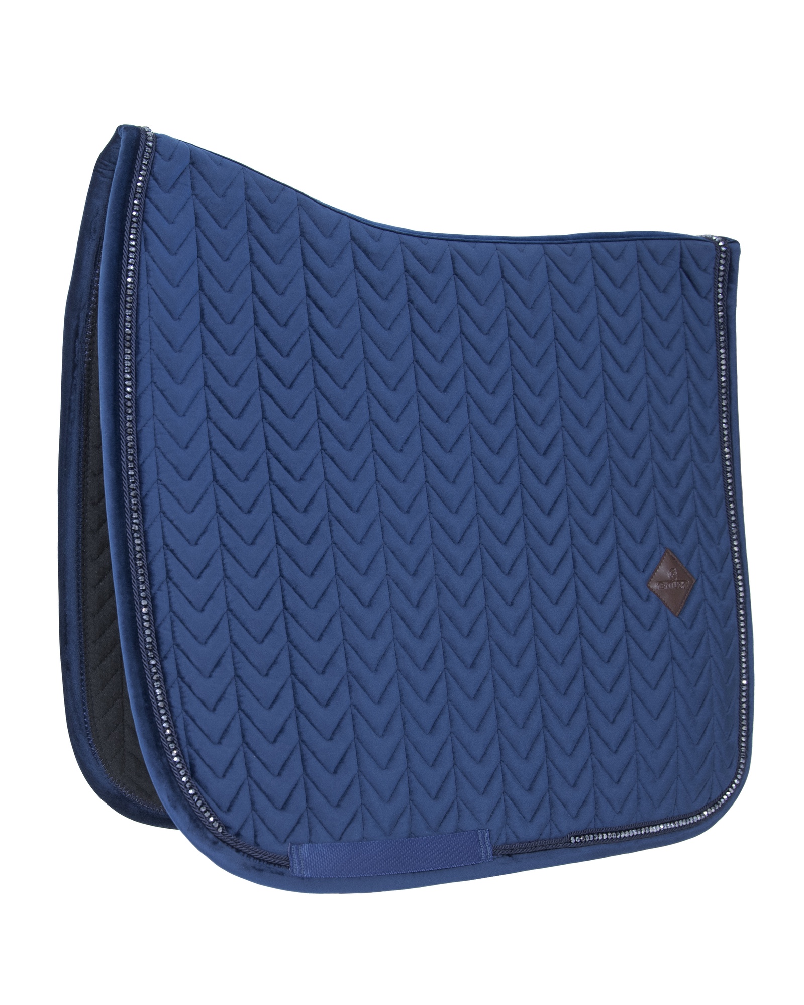 Dressage saddle pad Velvet Pearls