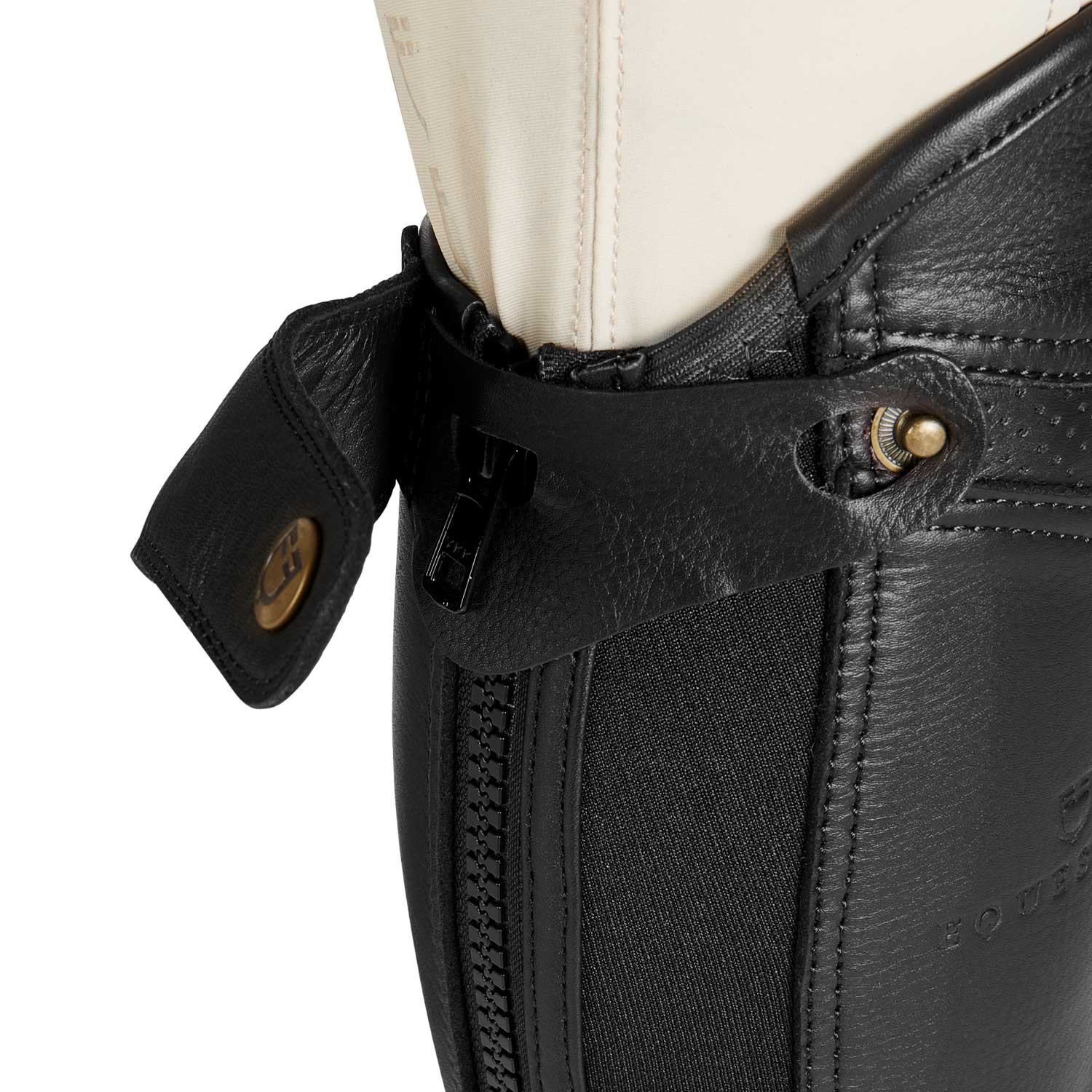 Unisex-Gamaschen aus perforiertem Leder, maximaler Komfort